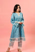 Feriha Blue Pakistani Kurta Set